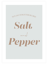 Salt And Pepper - Art Print